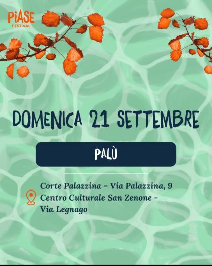 Festa della mela 2025 - programma Piase 