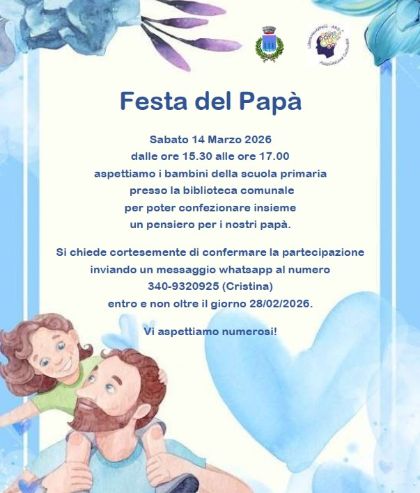 Festa del papà 2026