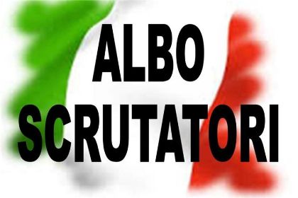 Aggiornamento annuale Albo Scrutatori 