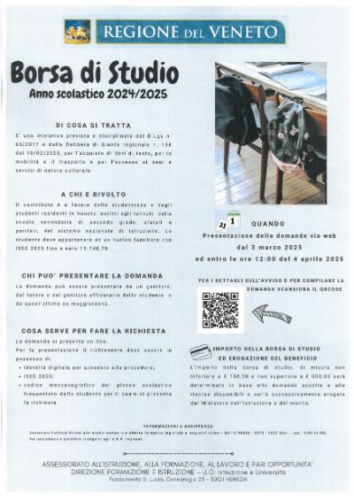 borse studio 2024 2025