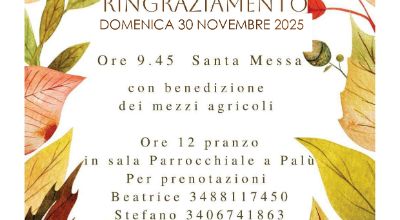 FESTA RINGRAZIAMENTO 2025