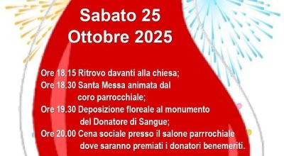 FESTA DONATORE AVIS PALU' 2025 FESTA DONATORE AVIS PALU' 2025