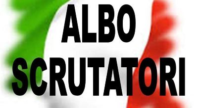 ALBO SCRUTATORI ALBO SCRUTATORI